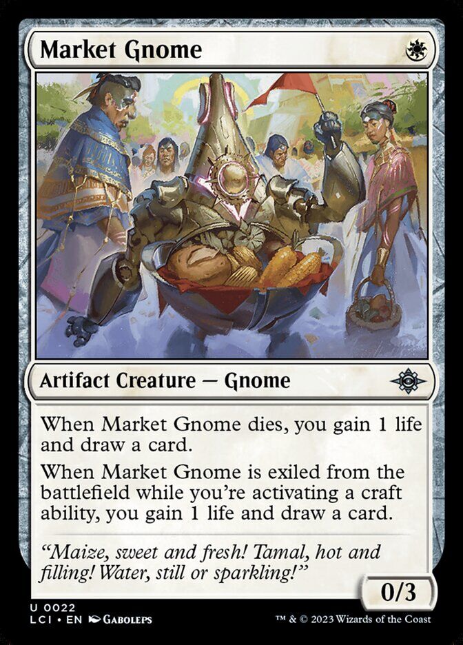 The Lost Caverns of Ixalan #22 Market Gnome