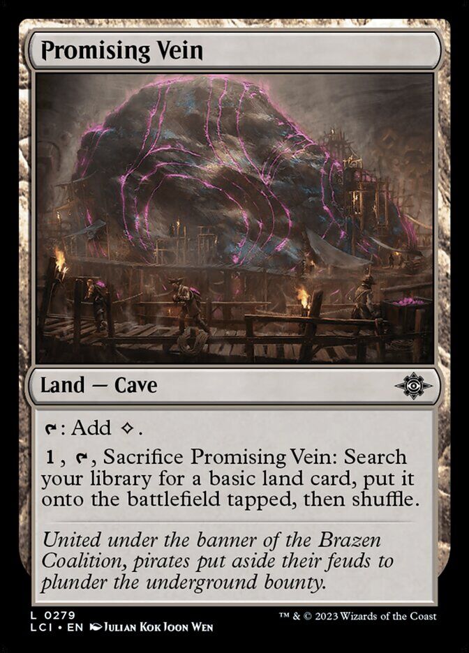 The Lost Caverns of Ixalan #279 Promising Vein