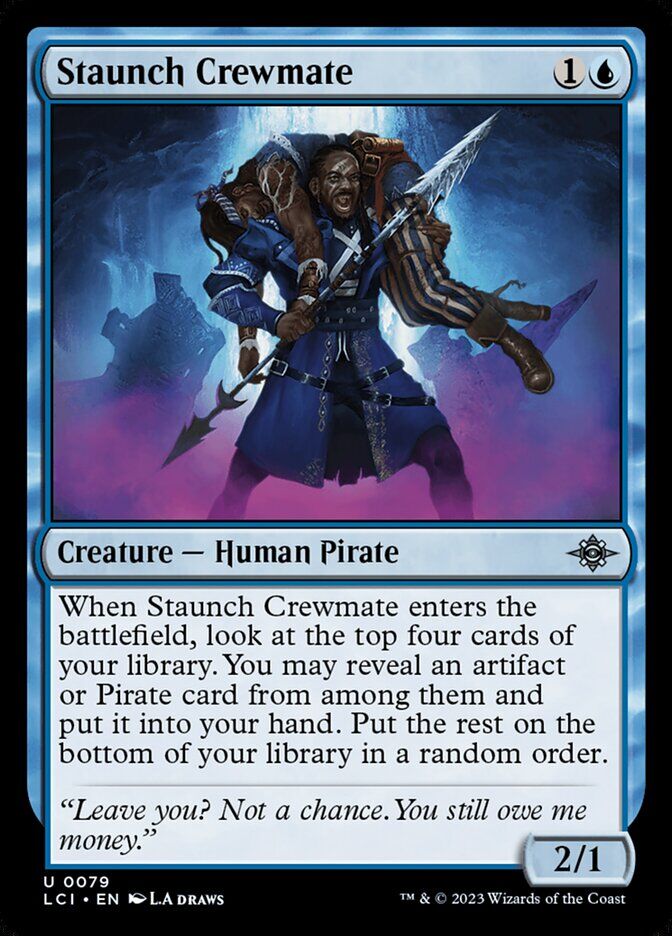The Lost Caverns of Ixalan #79 Staunch Crewmate