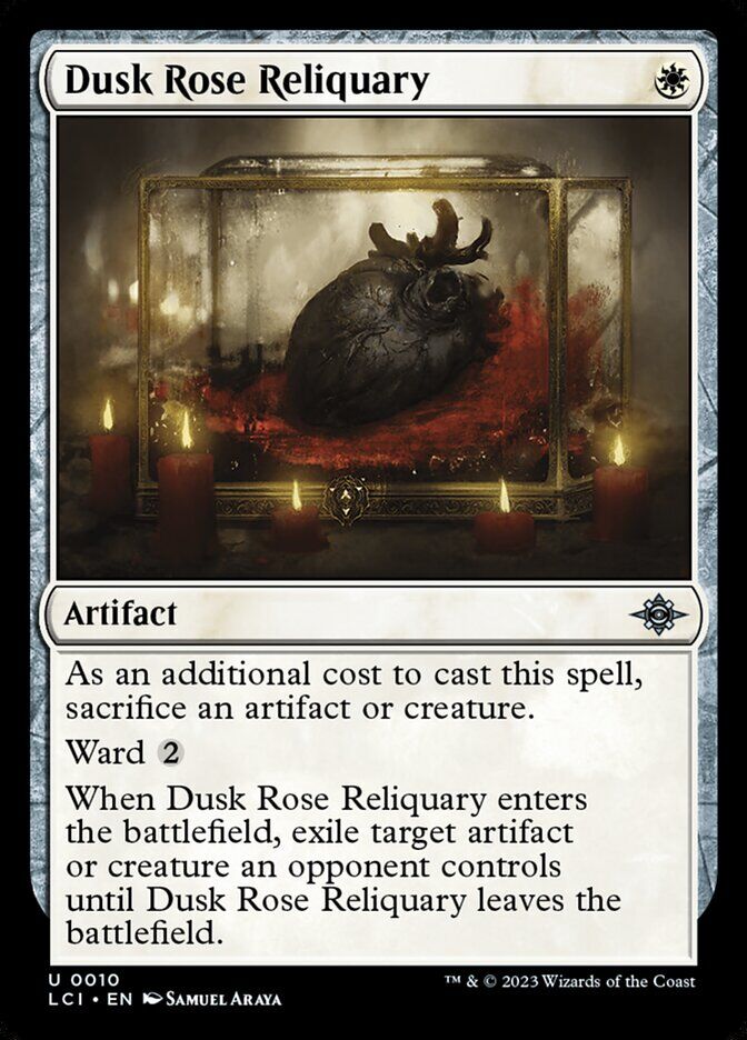 The Lost Caverns of Ixalan #10 Dusk Rose Reliquary