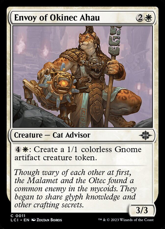 The Lost Caverns of Ixalan #11 Envoy of Okinec Ahau
