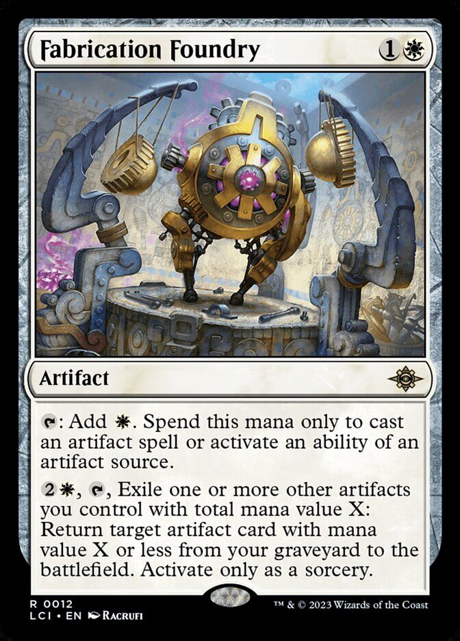 The Lost Caverns of Ixalan #354 Fabrication Foundry (Extended Art)
