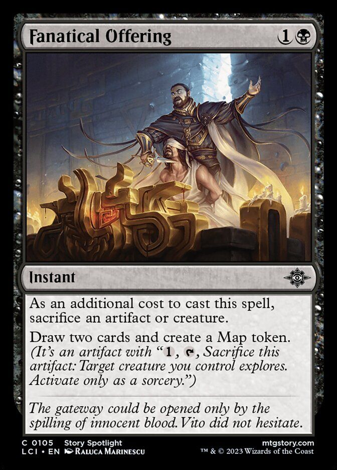 The Lost Caverns of Ixalan #105 Fanatical Offering