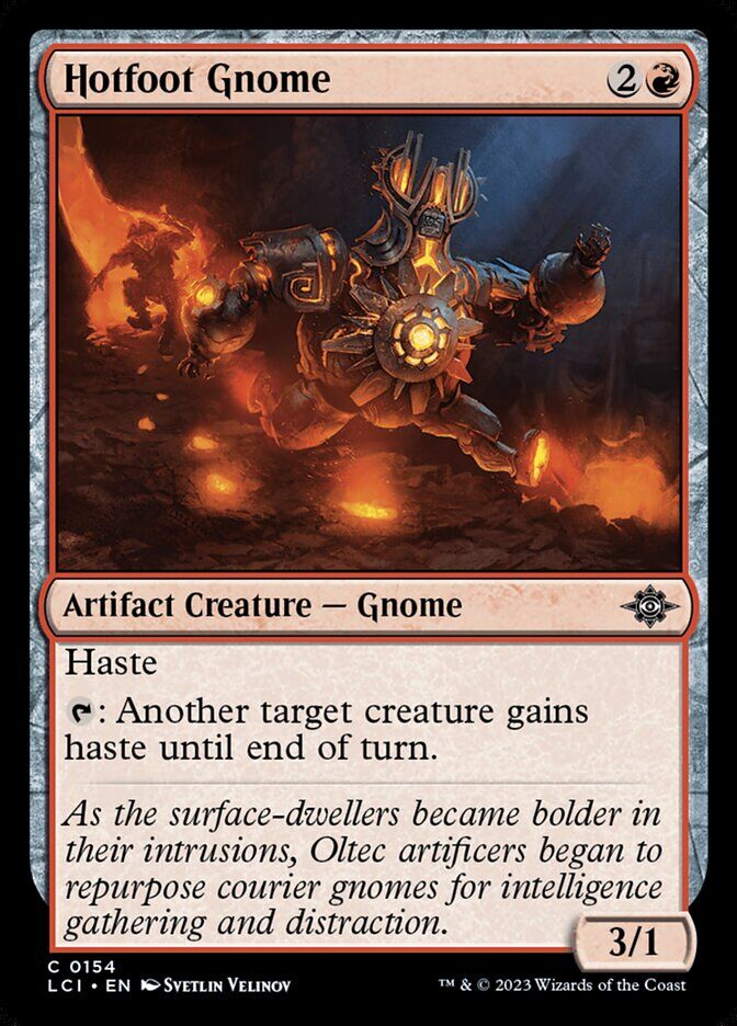 The Lost Caverns of Ixalan #154 Hotfoot Gnome