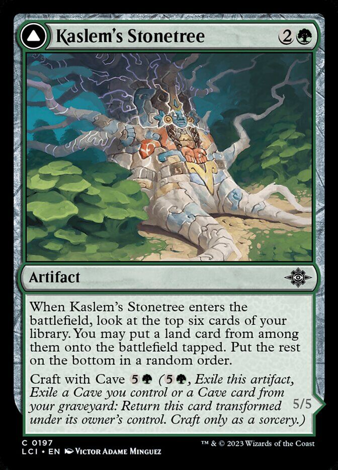 The Lost Caverns of Ixalan #197 Kaslem's Stonetree