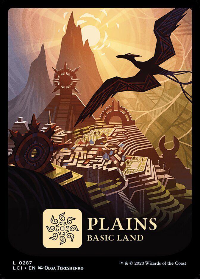 The Lost Caverns of Ixalan #287 Plains (0287)