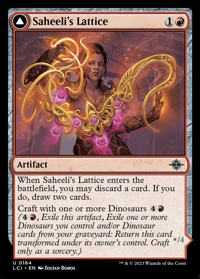 The Lost Caverns of Ixalan #164 Saheeli's Lattice