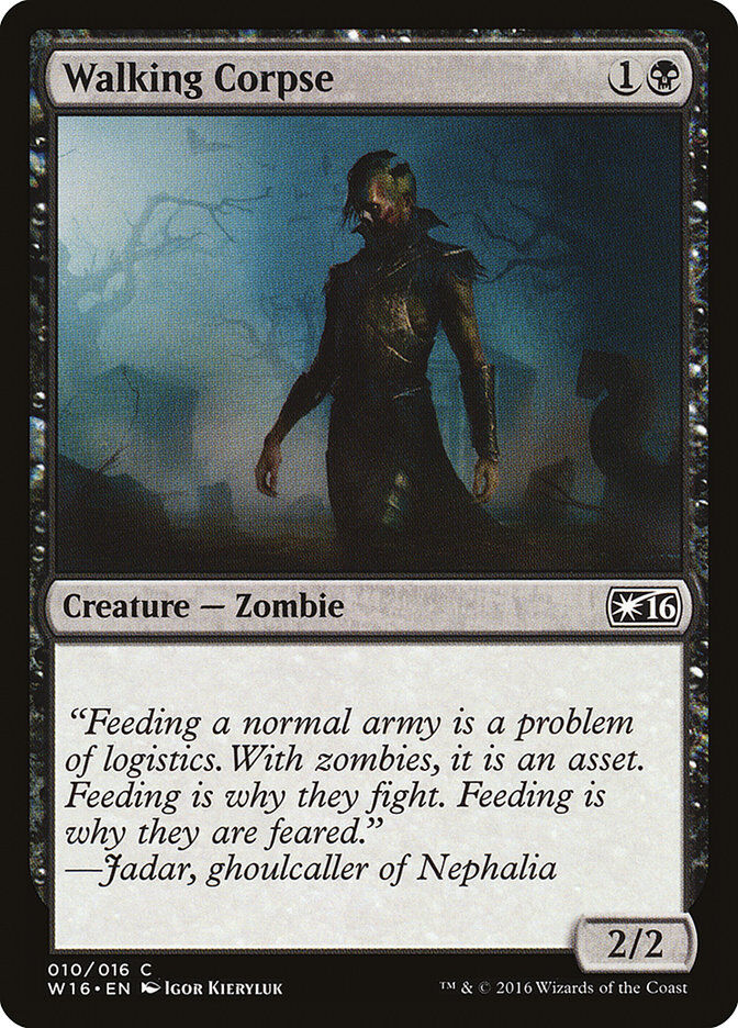 Welcome Deck 2016 #10 Walking Corpse