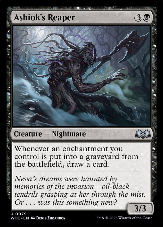 Wilds of Eldraine #79 Ashiok's Reaper