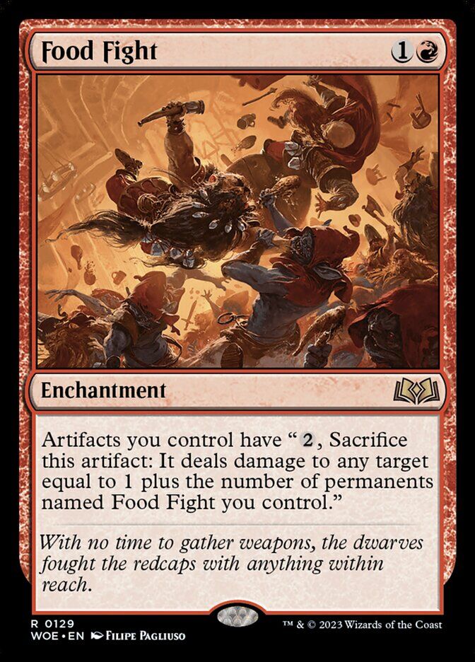 Wilds of Eldraine #129 Food Fight