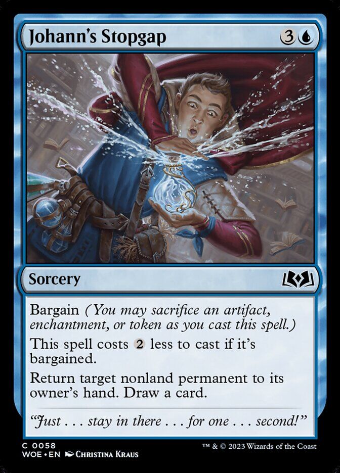 Wilds of Eldraine #58 Johann's Stopgap