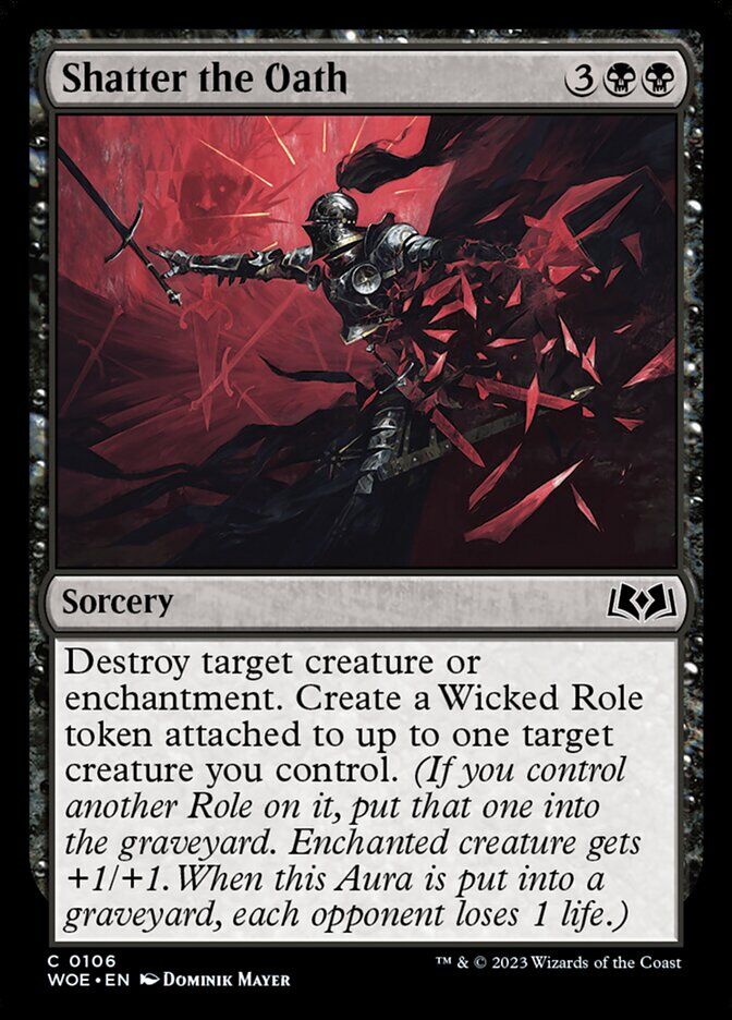Wilds of Eldraine #106 Shatter the Oath