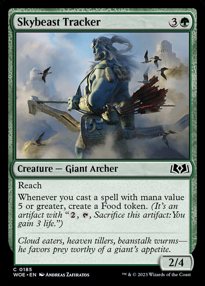 Wilds of Eldraine #185 Skybeast Tracker