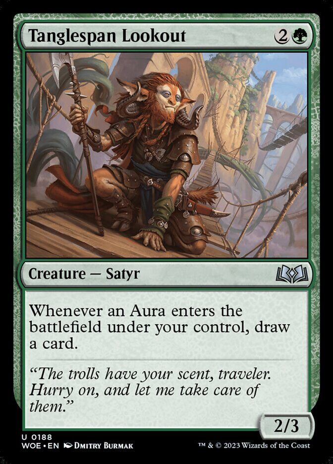 Wilds of Eldraine #188 Tanglespan Lookout