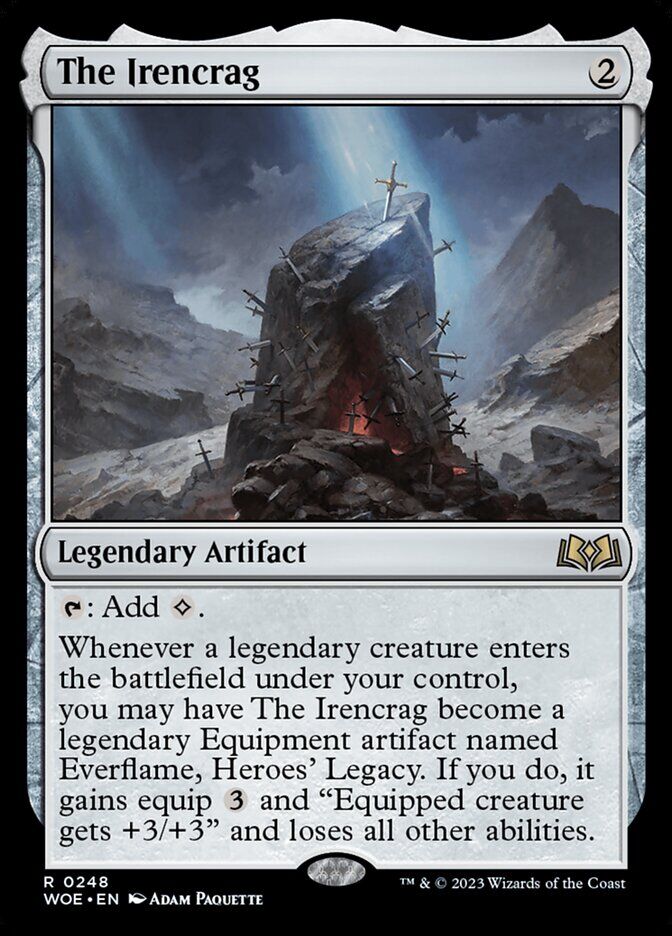 Wilds of Eldraine #248 The Irencrag