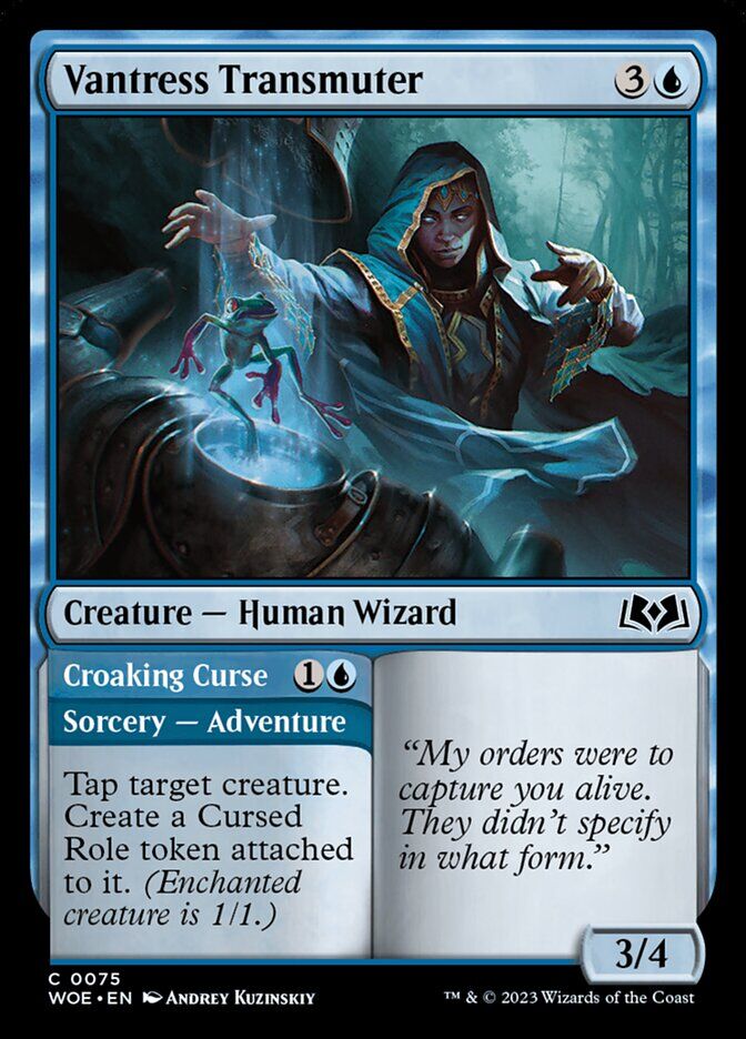 Wilds of Eldraine #75 Vantress Transmuter