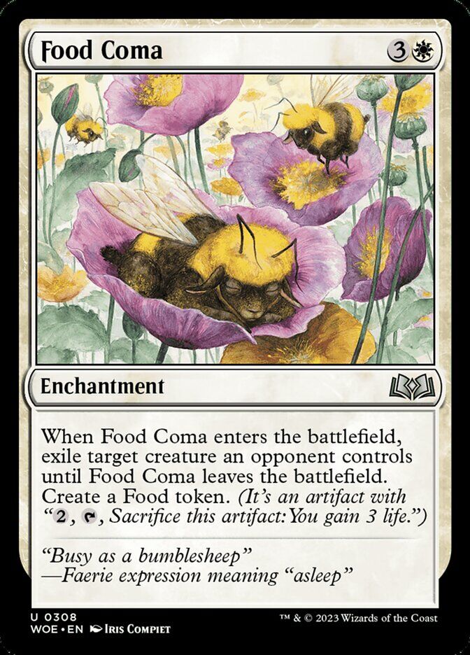 Wilds of Eldraine #308 Food Coma