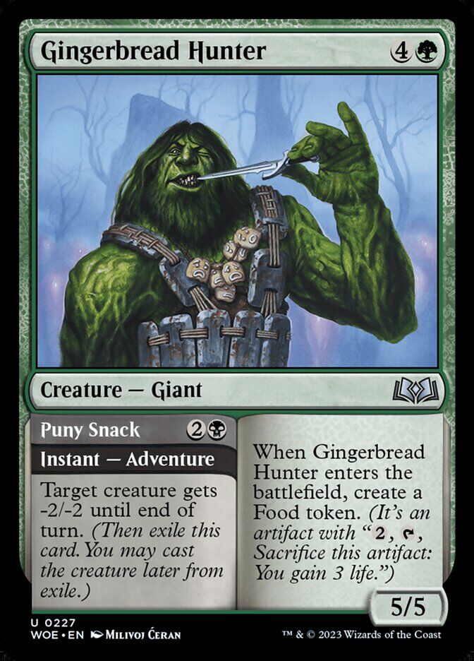 Wilds of Eldraine #227 Gingerbread Hunter