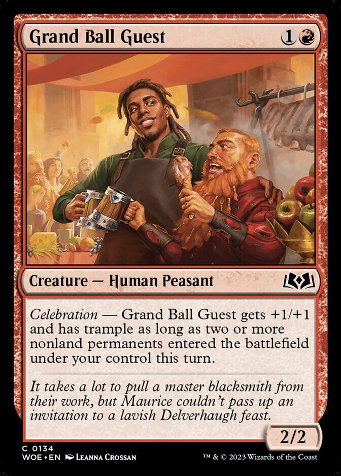 Wilds of Eldraine #134 Grand Ball Guest