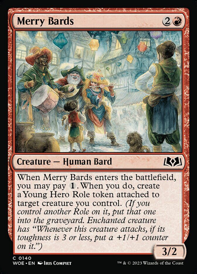 Wilds of Eldraine #140 Merry Bards