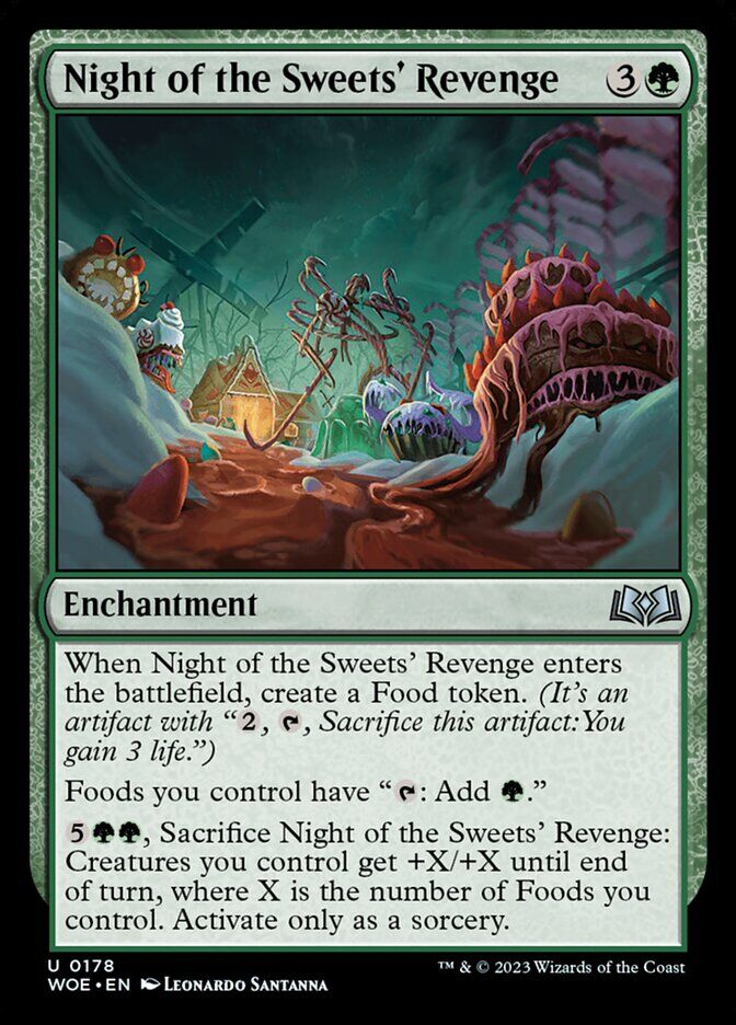 Wilds of Eldraine #178 Night of the Sweets' Revenge