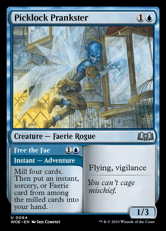 Wilds of Eldraine #64 Picklock Prankster