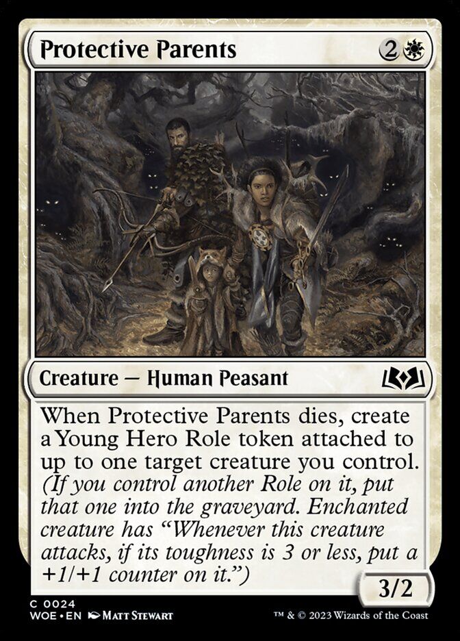 Wilds of Eldraine #24 Protective Parents
