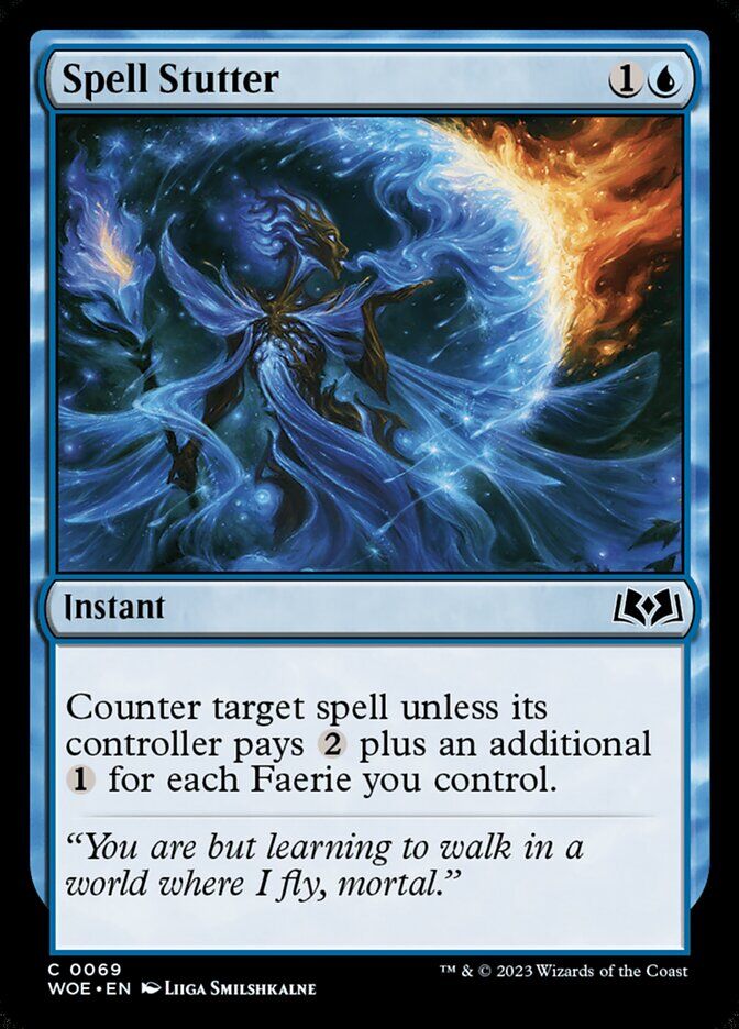 Wilds of Eldraine #69 Spell Stutter
