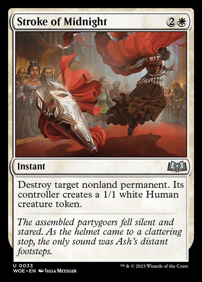Wilds of Eldraine #33 Stroke of Midnight