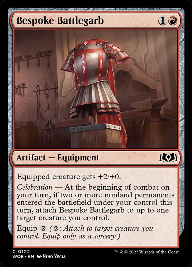 Wilds of Eldraine #122 Bespoke Battlegarb