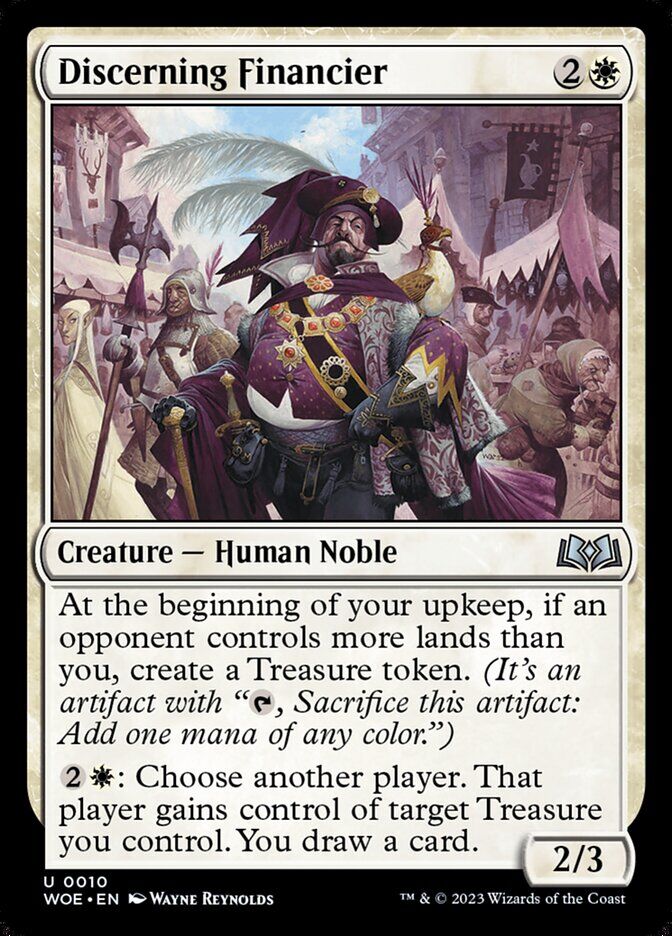 Wilds of Eldraine #10 Discerning Financier