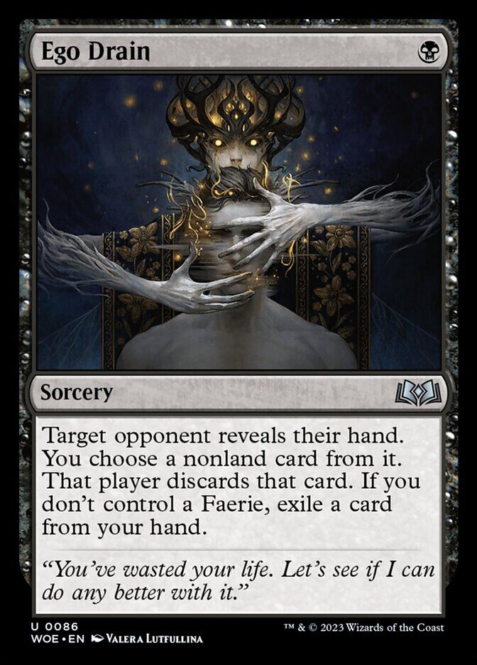 Wilds of Eldraine #86 Ego Drain