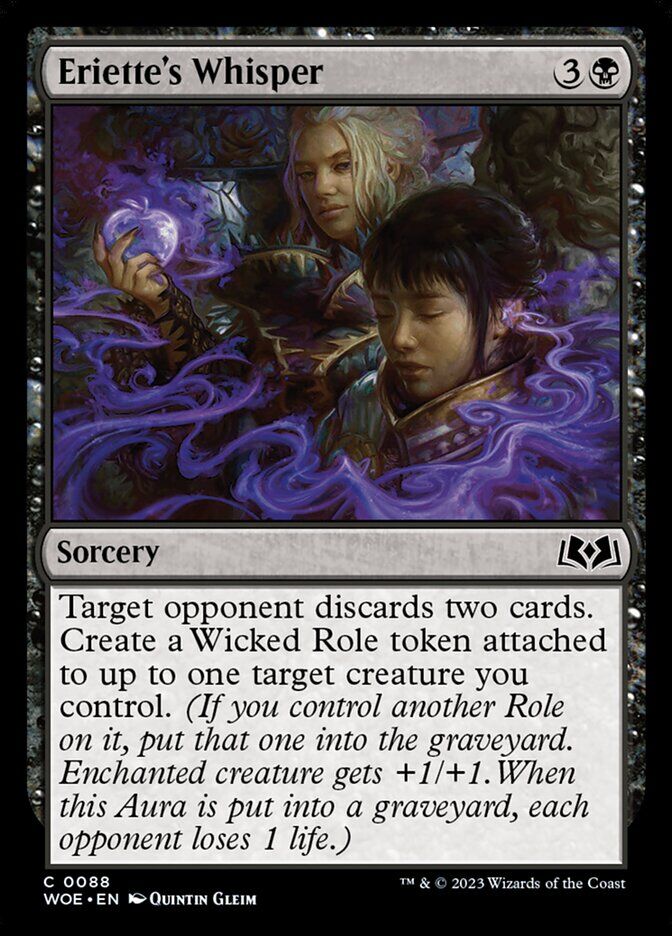 Wilds of Eldraine #88 Eriette's Whisper