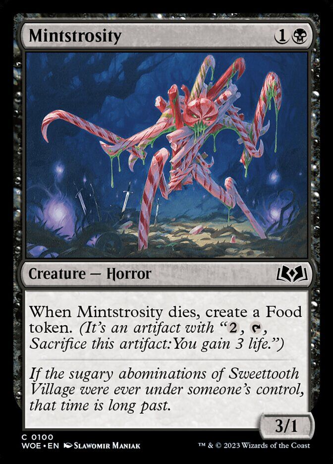 Wilds of Eldraine #100 Mintstrosity