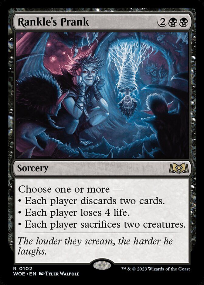 Wilds of Eldraine #102 Rankle's Prank