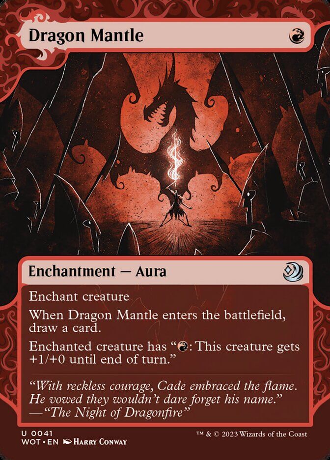 Wilds of Eldraine: Enchanting Tales #41 Dragon Mantle