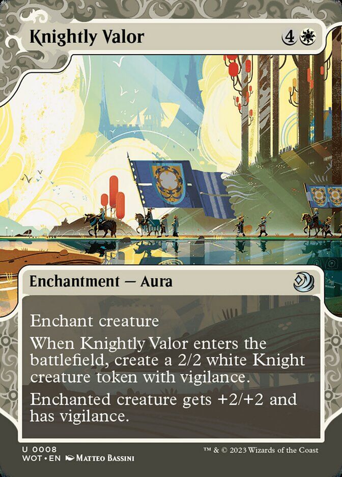 Wilds of Eldraine: Enchanting Tales #8 Knightly Valor