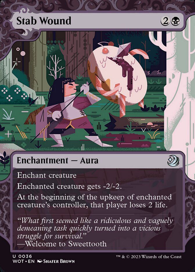 Wilds of Eldraine: Enchanting Tales #36 Stab Wound
