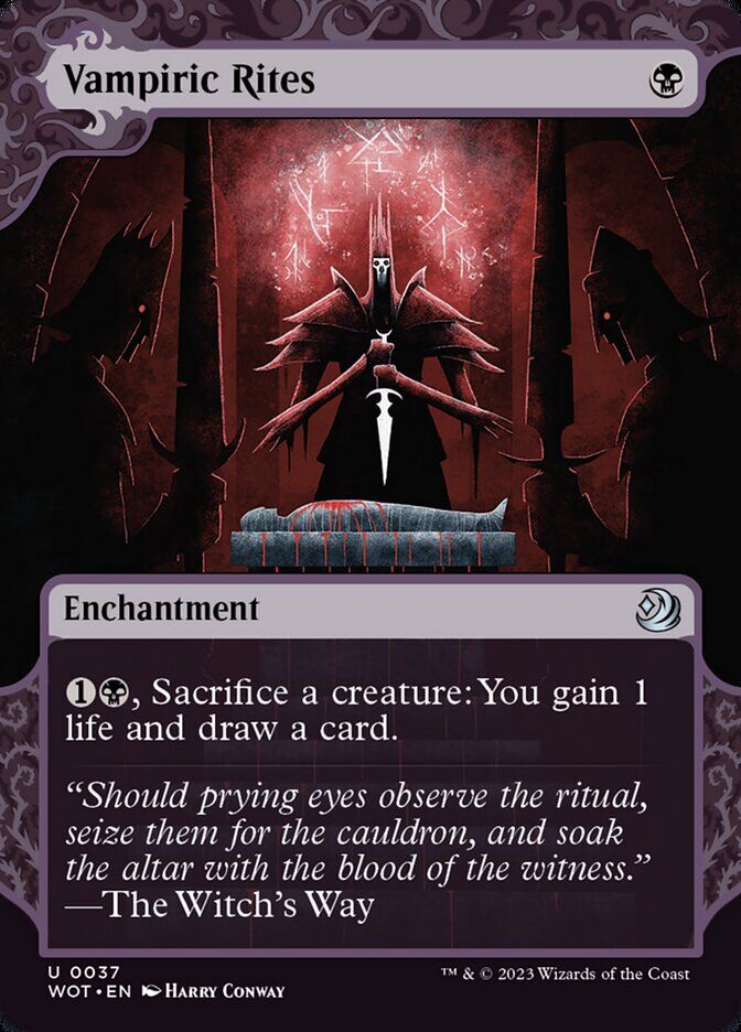Wilds of Eldraine: Enchanting Tales #37 Vampiric Rites
