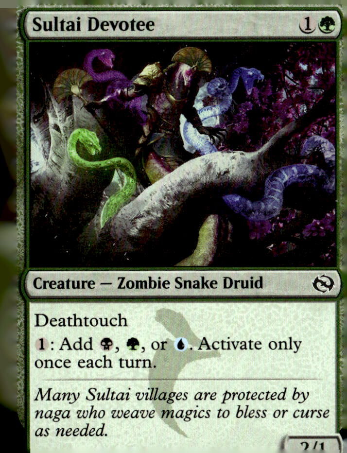 Tarkir: Dragonstorm #160 Sultai Devotee