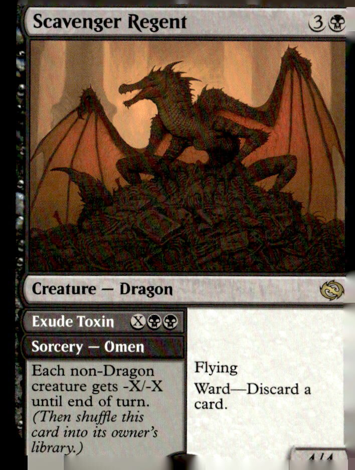 Tarkir: Dragonstorm #379 Scavenger Regent (Borderless)