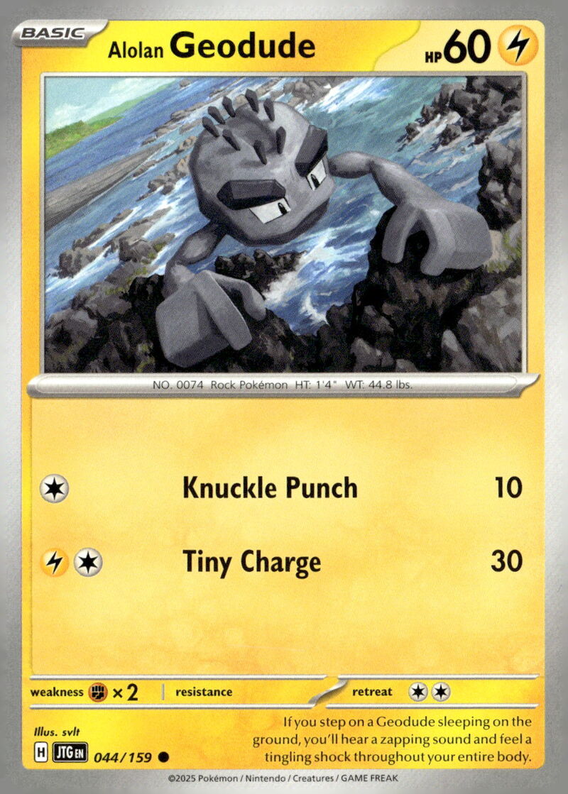 SV09: Journey Together #044/159 Alolan Geodude