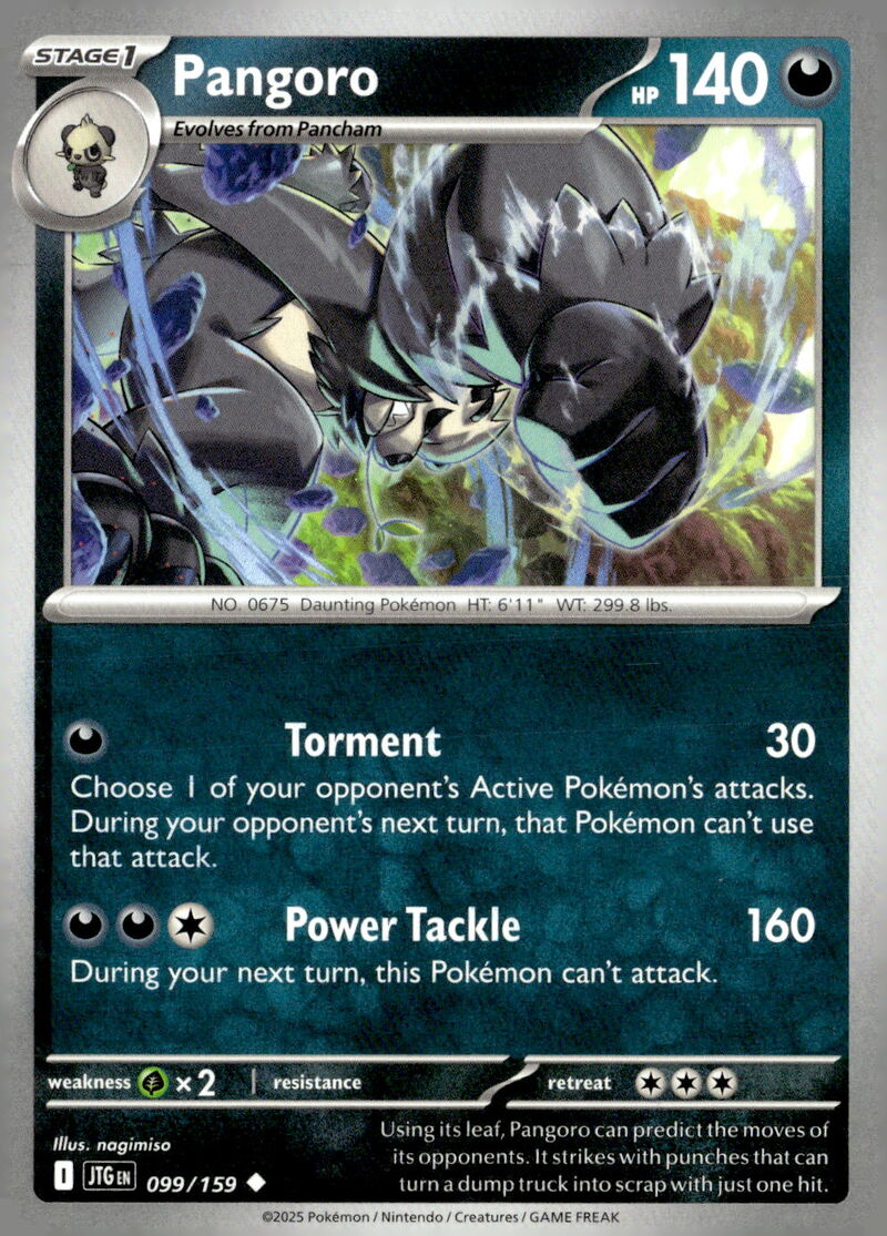 SV09: Journey Together #099/159 Pangoro