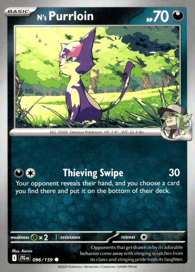 SV09: Journey Together #096/159 N's Purrloin