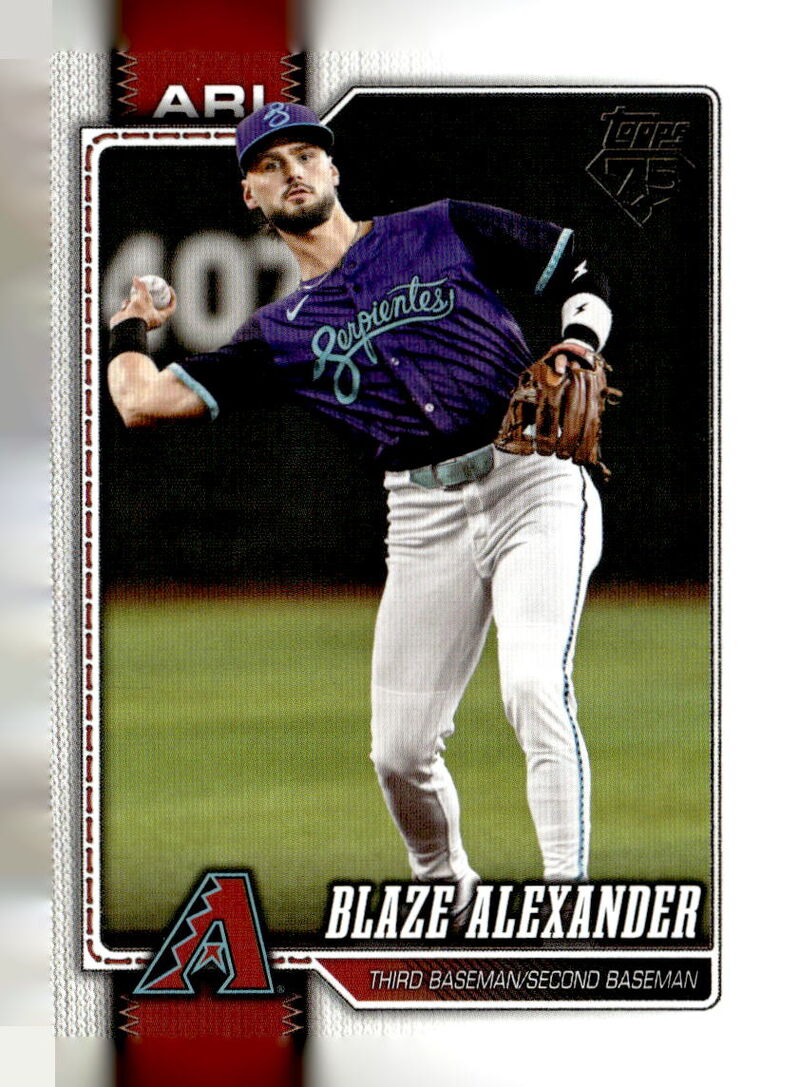 2026 Topps #6 Blaze Alexander