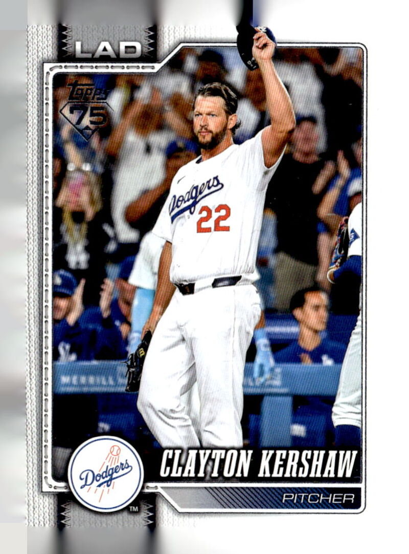 2026 Topps #22 Clayton Kershaw
