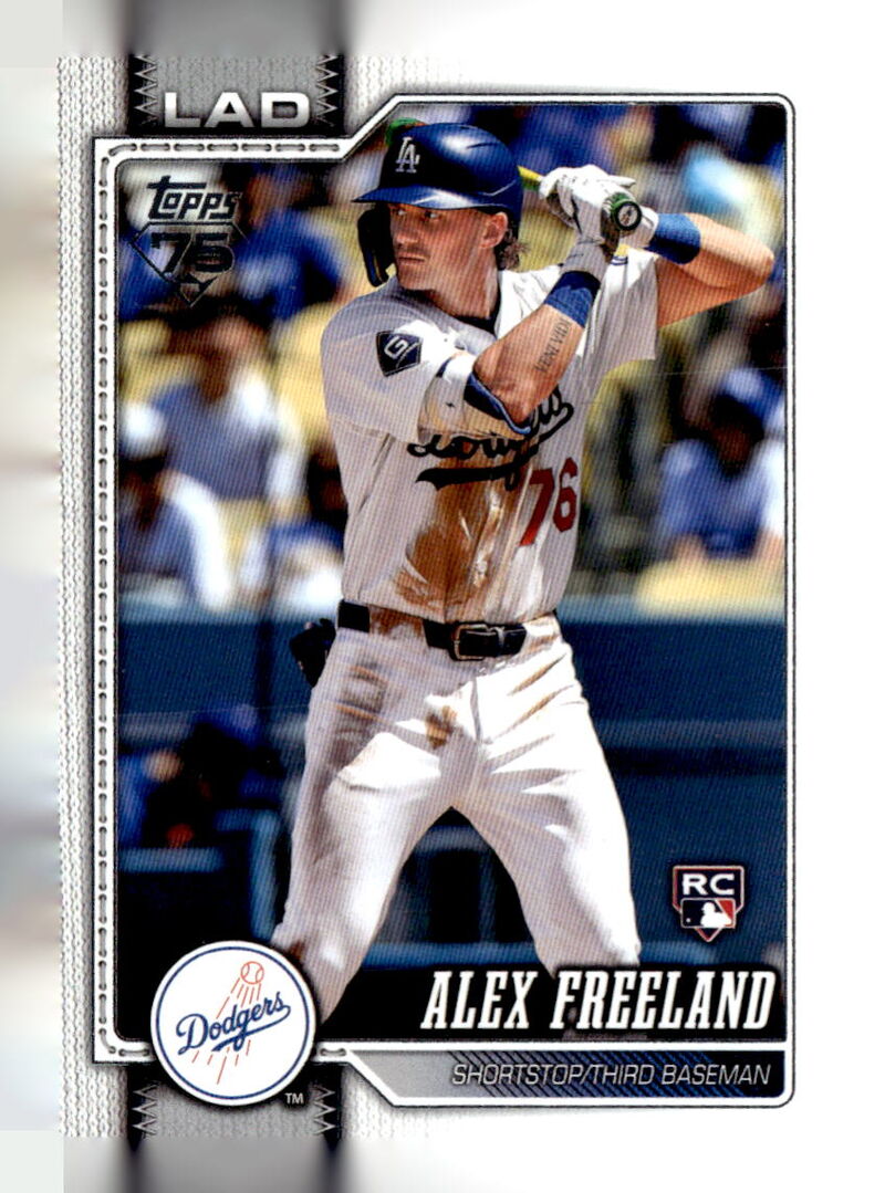 2026 Topps #74 Alex Freeland