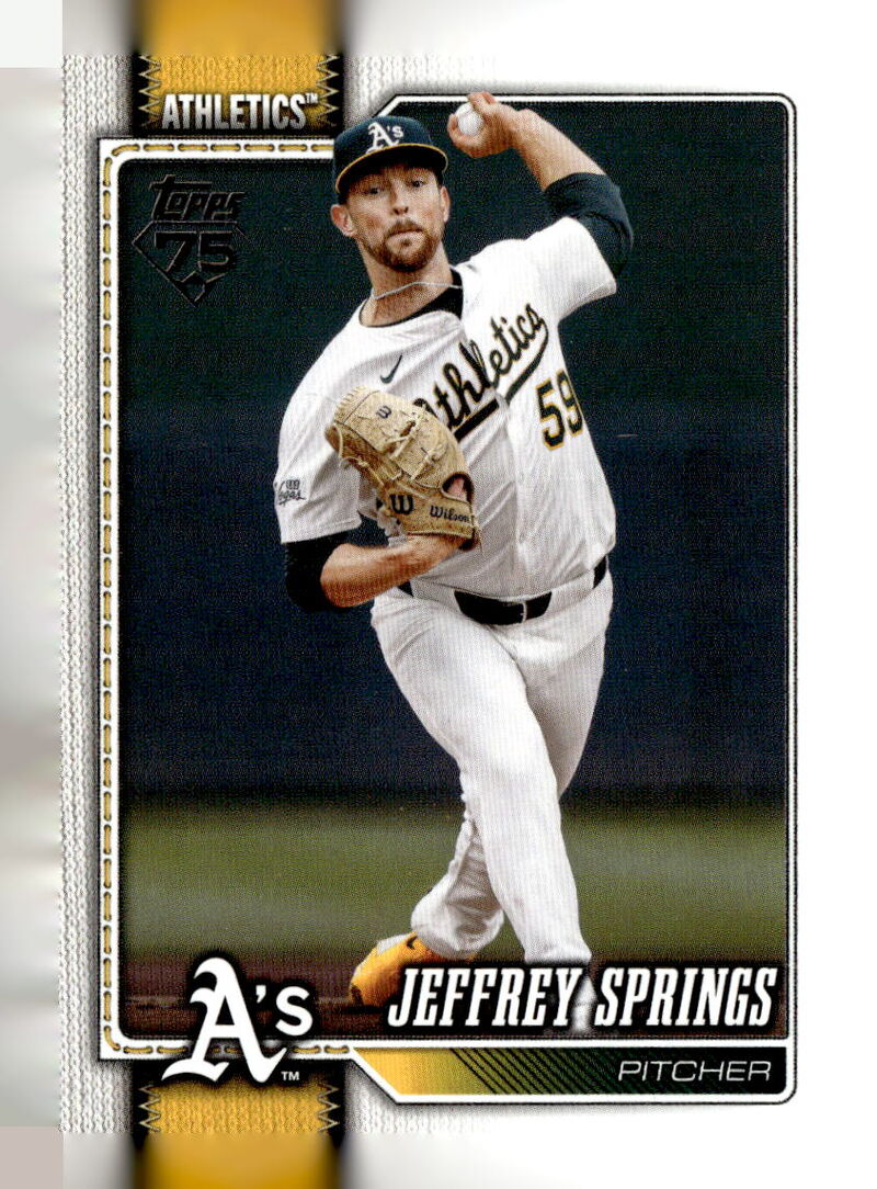2026 Topps #87 Jeffrey Springs