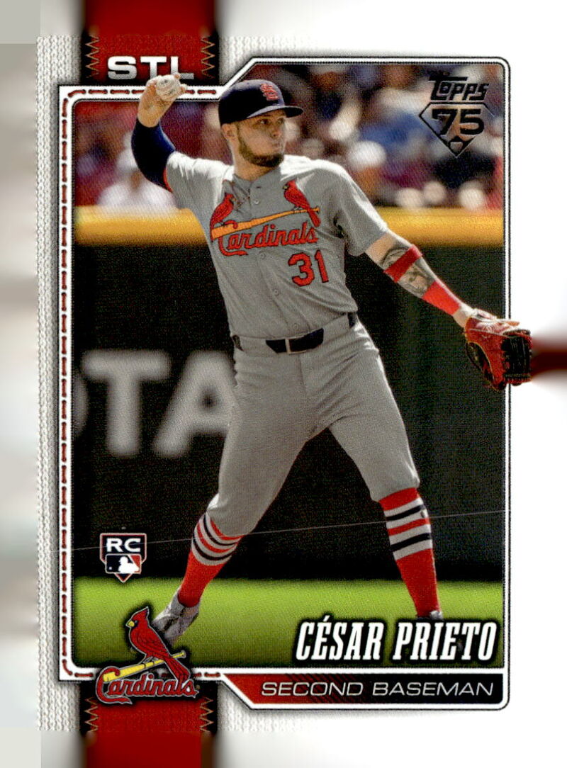 2026 Topps #95 Cesar Prieto