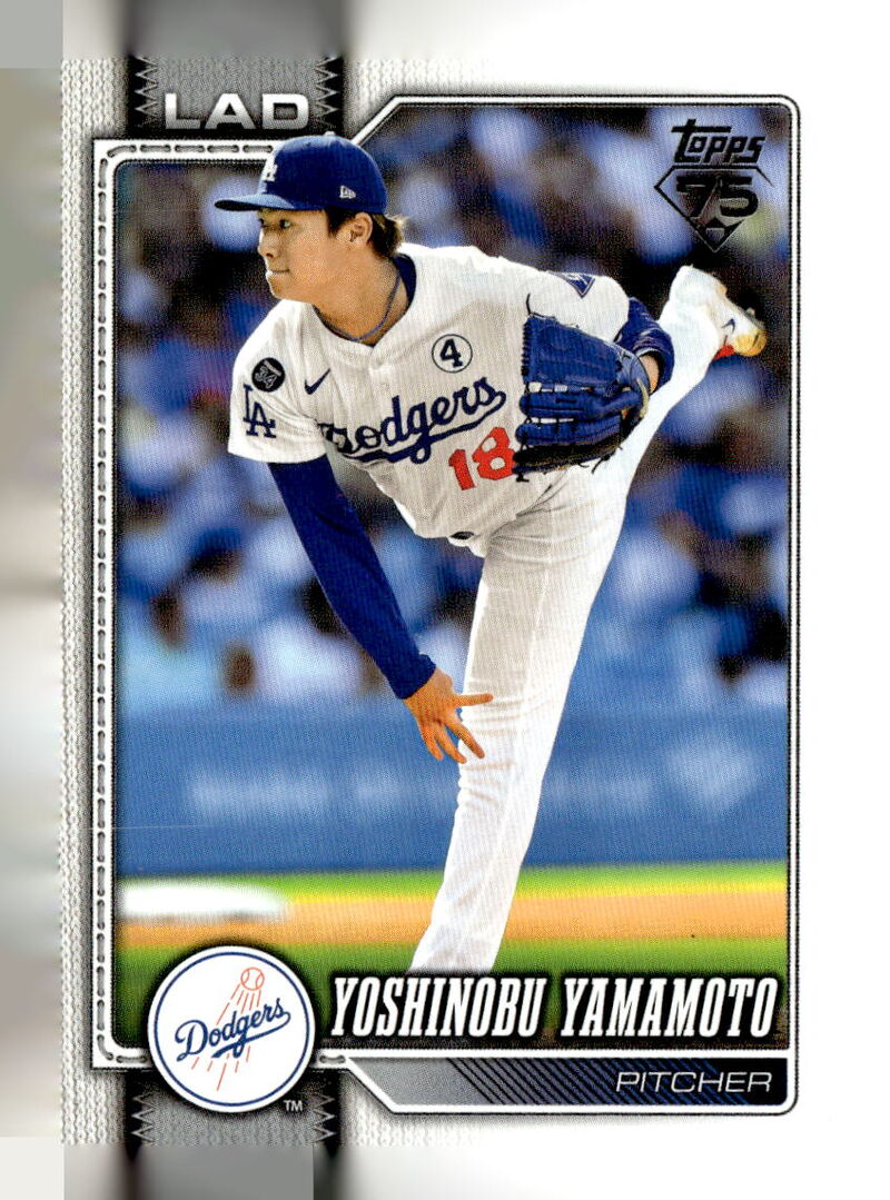 2026 Topps #90 Yoshinobu Yamamoto